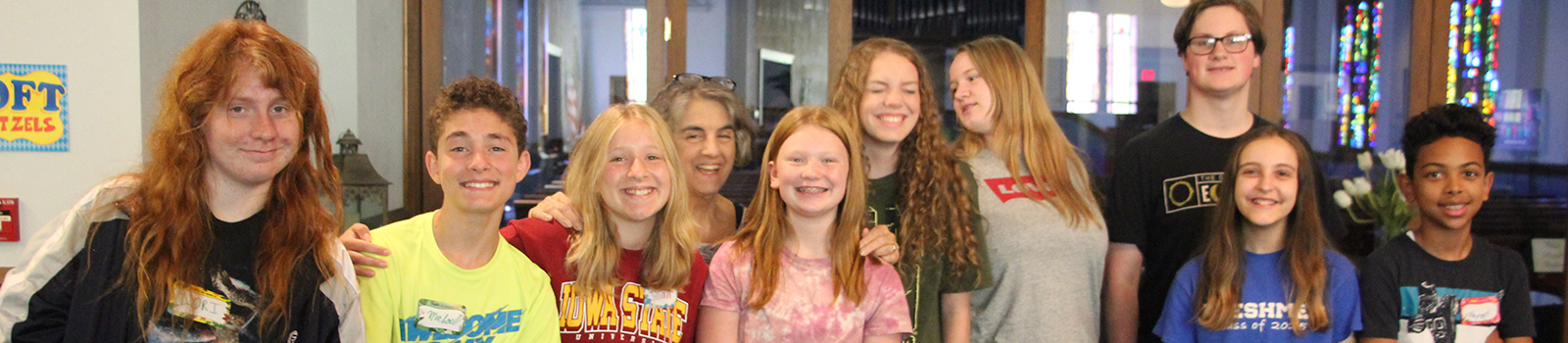 youth group at Laurel